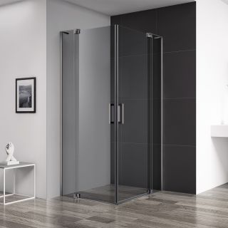 Душевой уголок CEZARES SLIDER-A-2-70/80-GRIGIO-GM